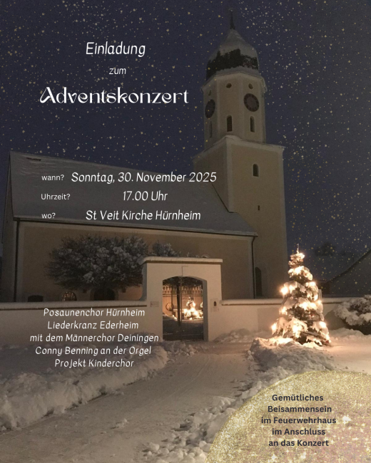 Adventskonzert in Hürnheim